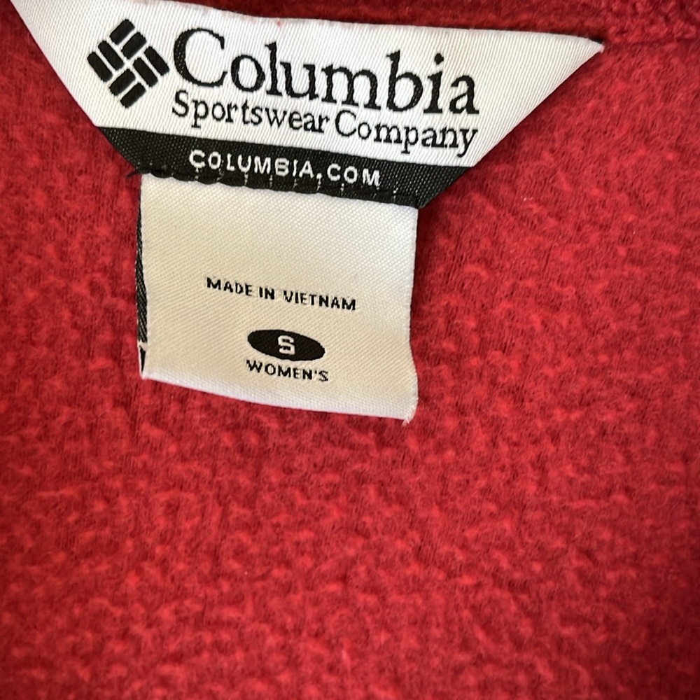 Women's Columbia zip up fleece jacket - Picture 7 of 8